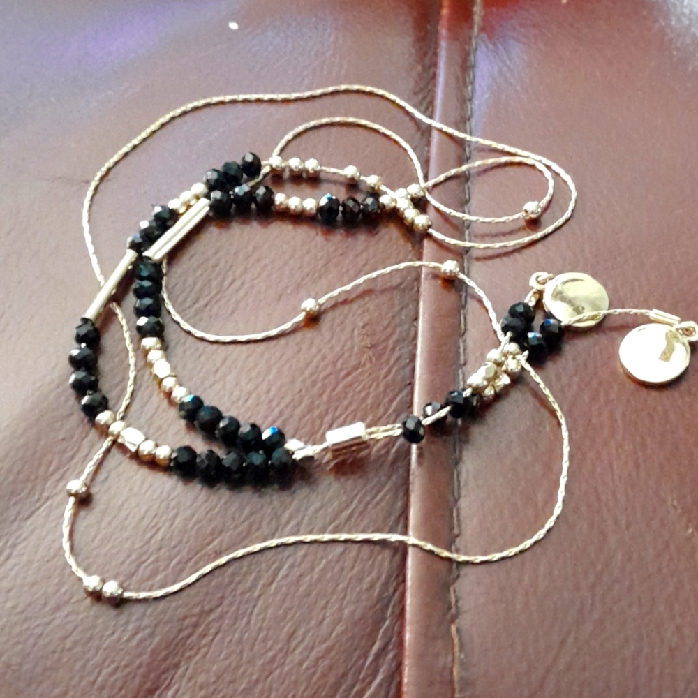 Beautiful necklace with beads